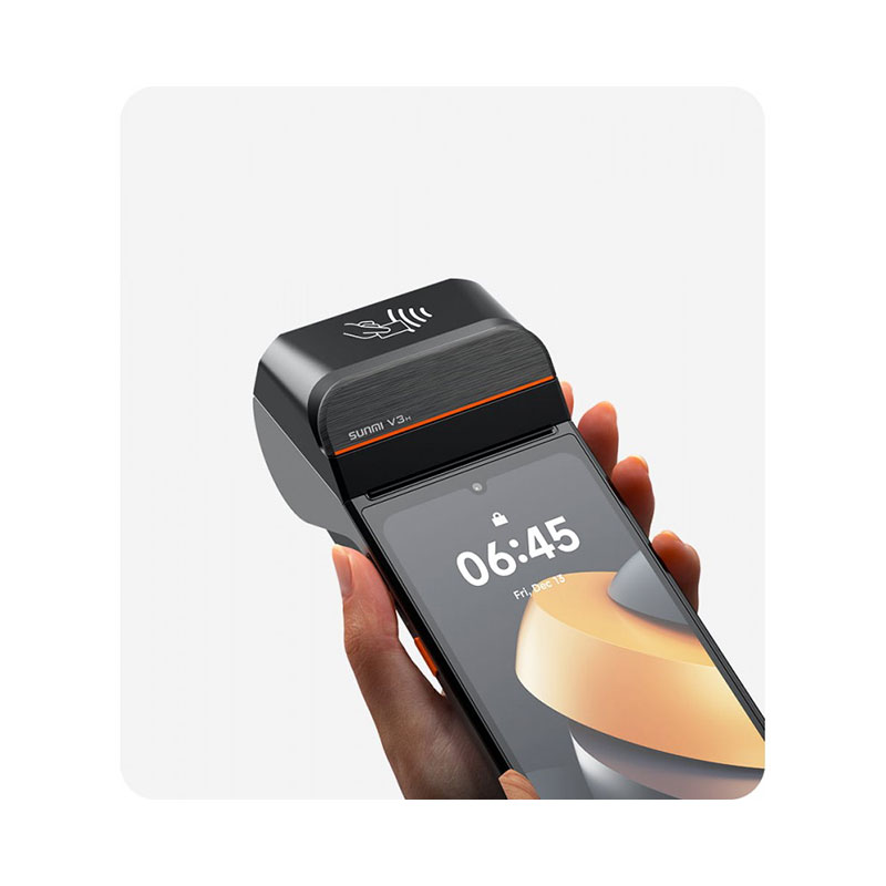 Betalingsterminal bagside